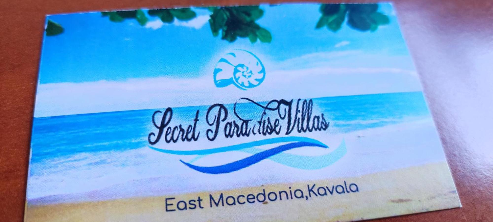 Secret Paradise Villas Loutra Elevtheron Exterior foto