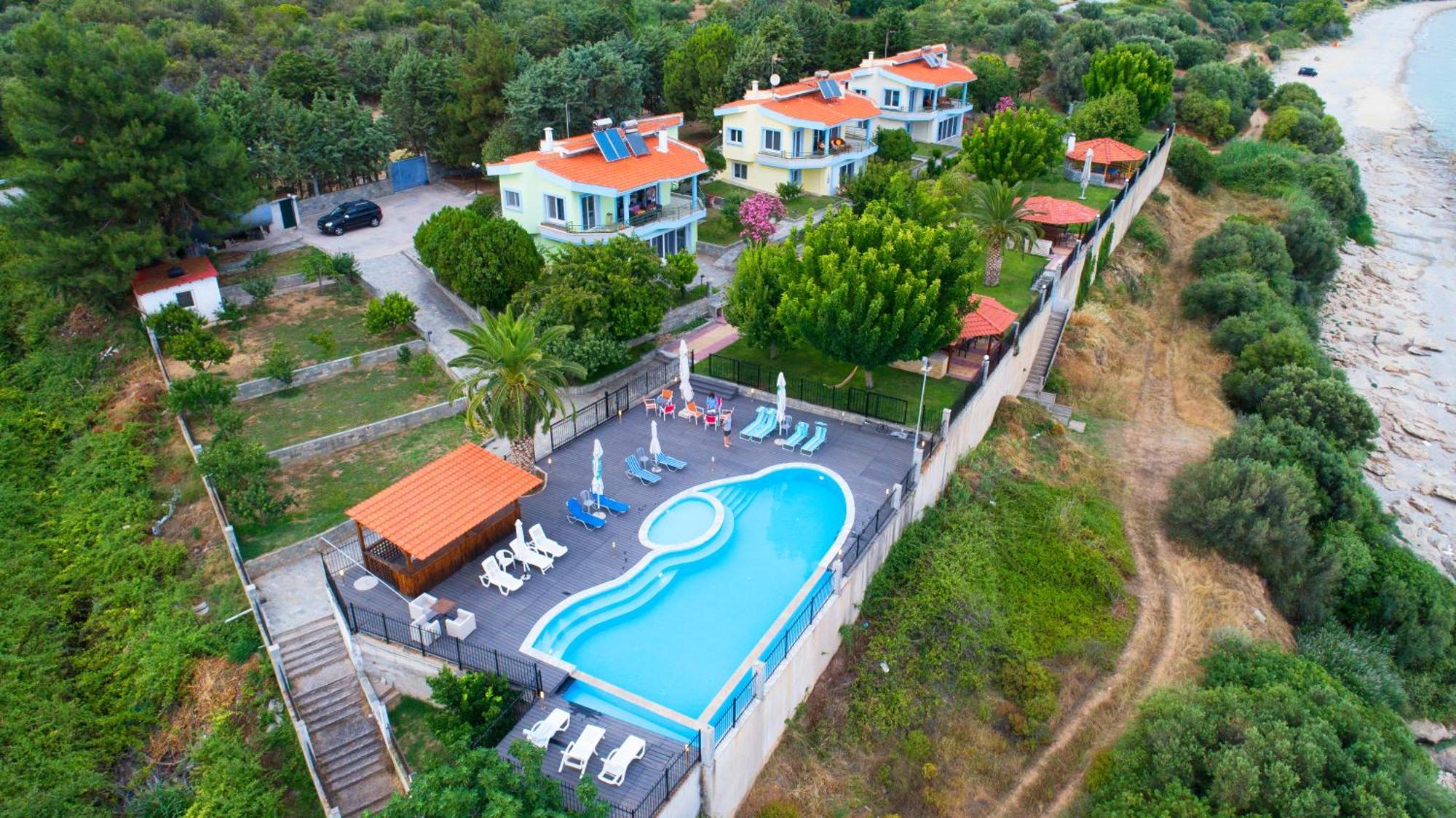 Secret Paradise Villas Loutra Elevtheron Zimmer foto